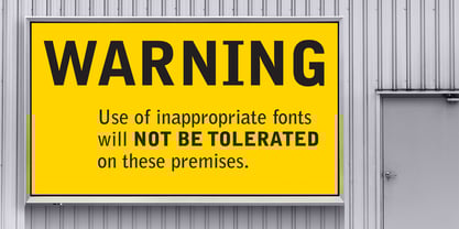 Bell Gothic Font Poster 4